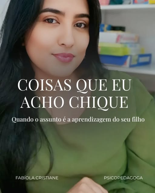 Publicação recente de Fabiola Cristiane